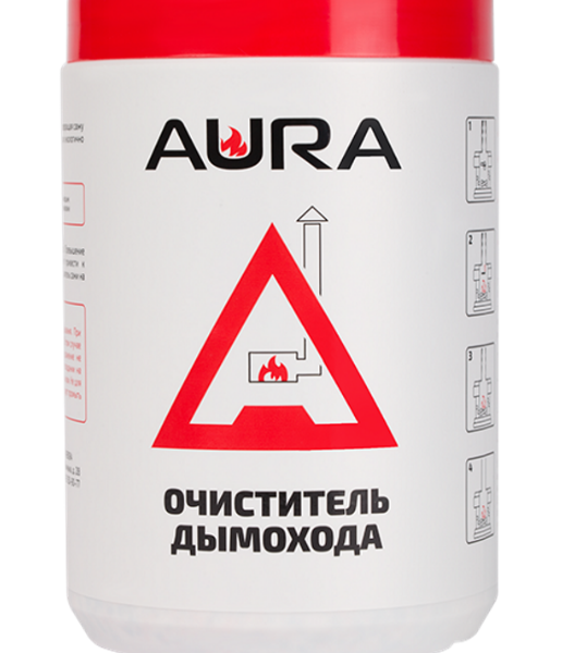 Средство для чистки дымохода AURA 1kg - купить в Москве по цене производителя