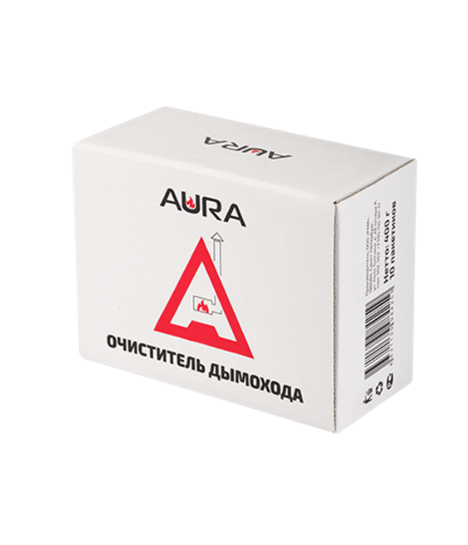 Средство для чистки дымохода AURA 0.4kg - купить в Москве по цене производителя