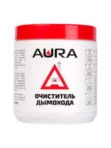 Средство для чистки дымохода AURA 0.5kg - купить в Москве по цене производителя